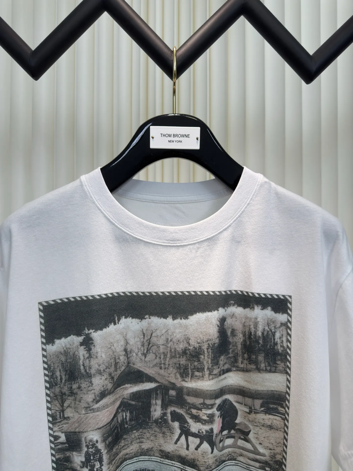 P250 Chrome Hear oil painting short sleeves. The fabric is made of 26-woven 200g cotton. The printing is digital printing. Customized accessories. Size S M L